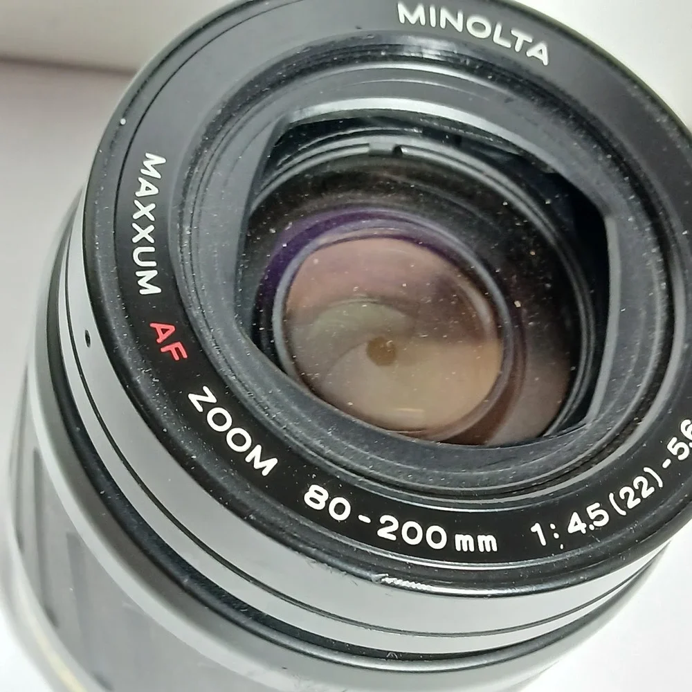 Minolta Maxxum AF Zoom 80-200mm 1:45 - 22-56 Lens Not Tested
